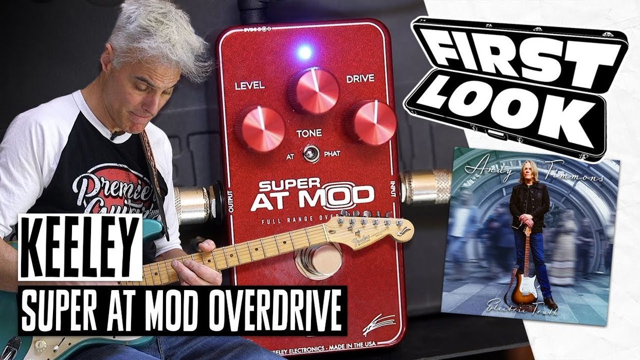 First Look: Keeley Super AT MOD Overdrive Demo