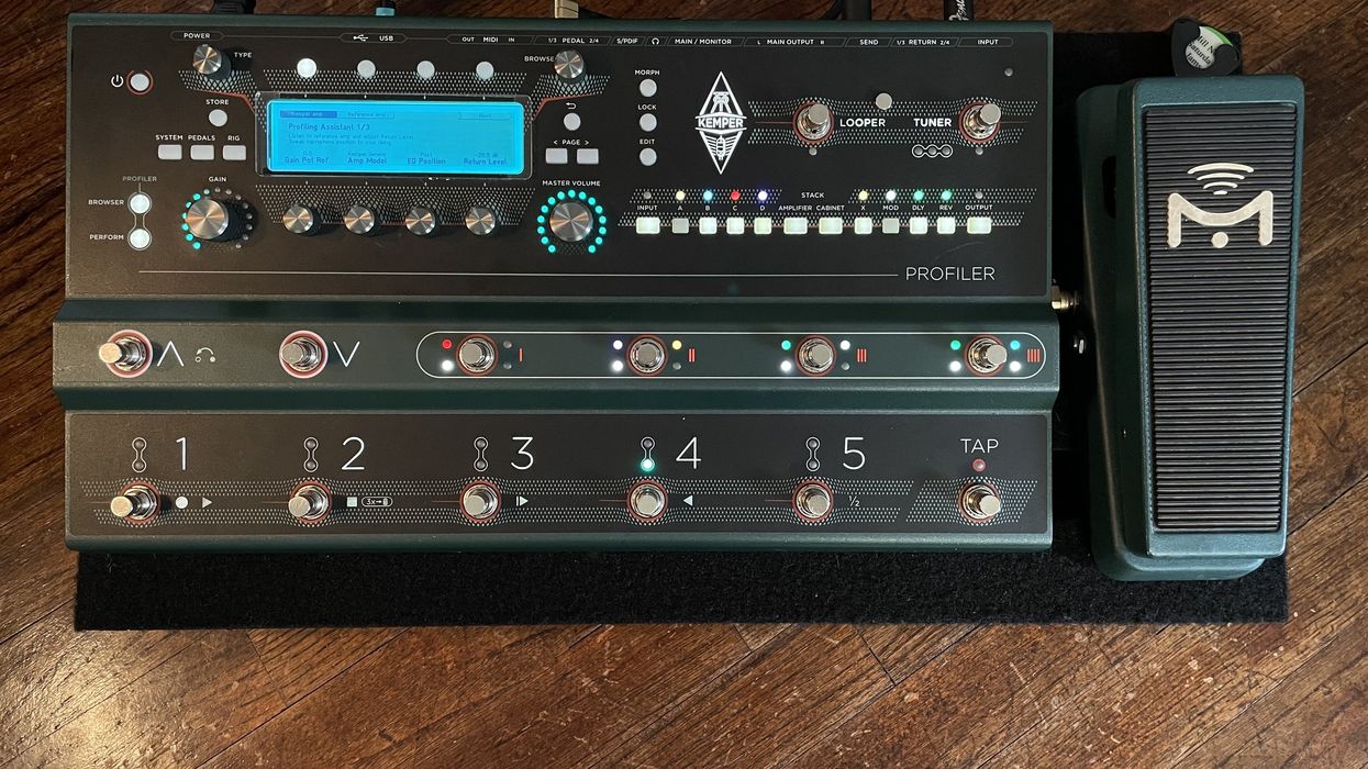 Kemper profiler guitar amp