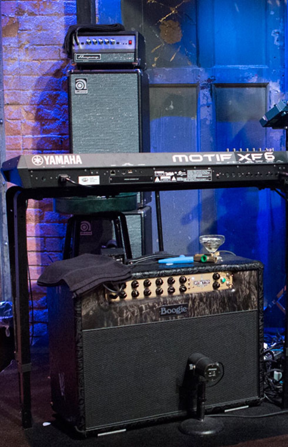 Kirk Douglas and Mark Kelley's Amps