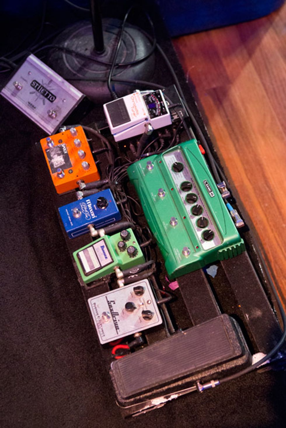 Kirk Douglas' Pedalboard