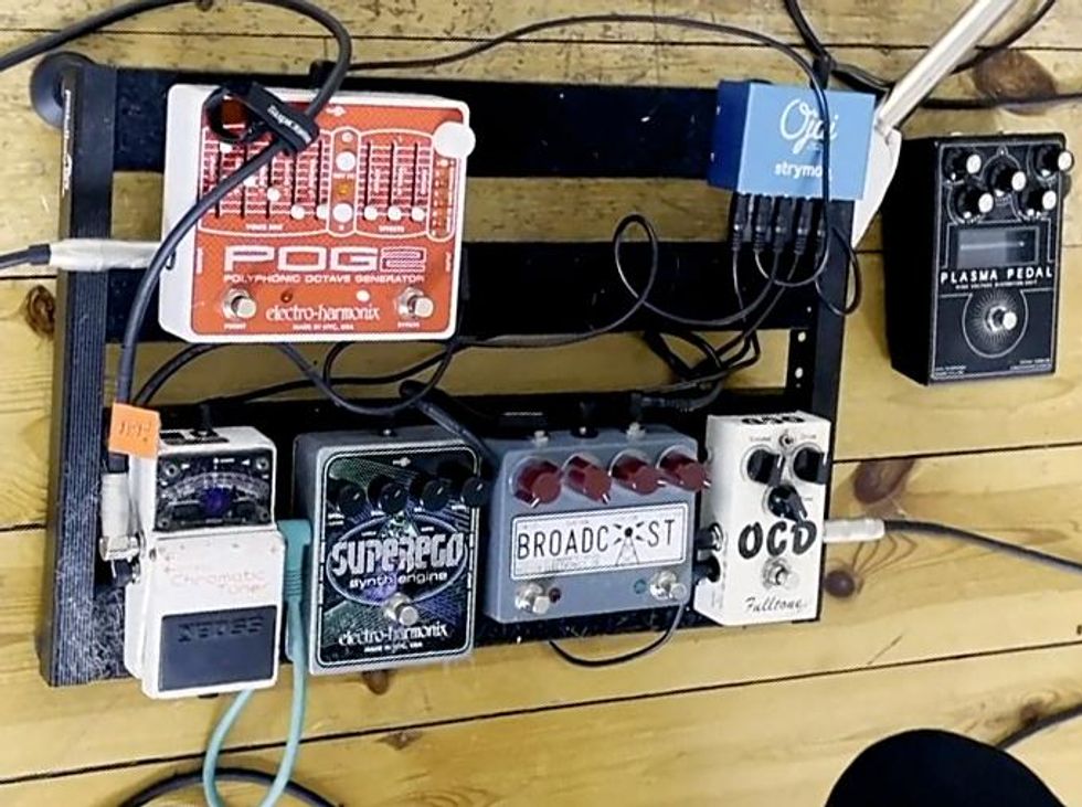 Kjetil Nernes pedalboard