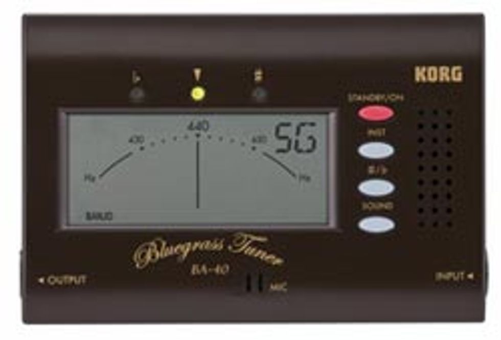 Korg BA-40 Bluegrass Tuner