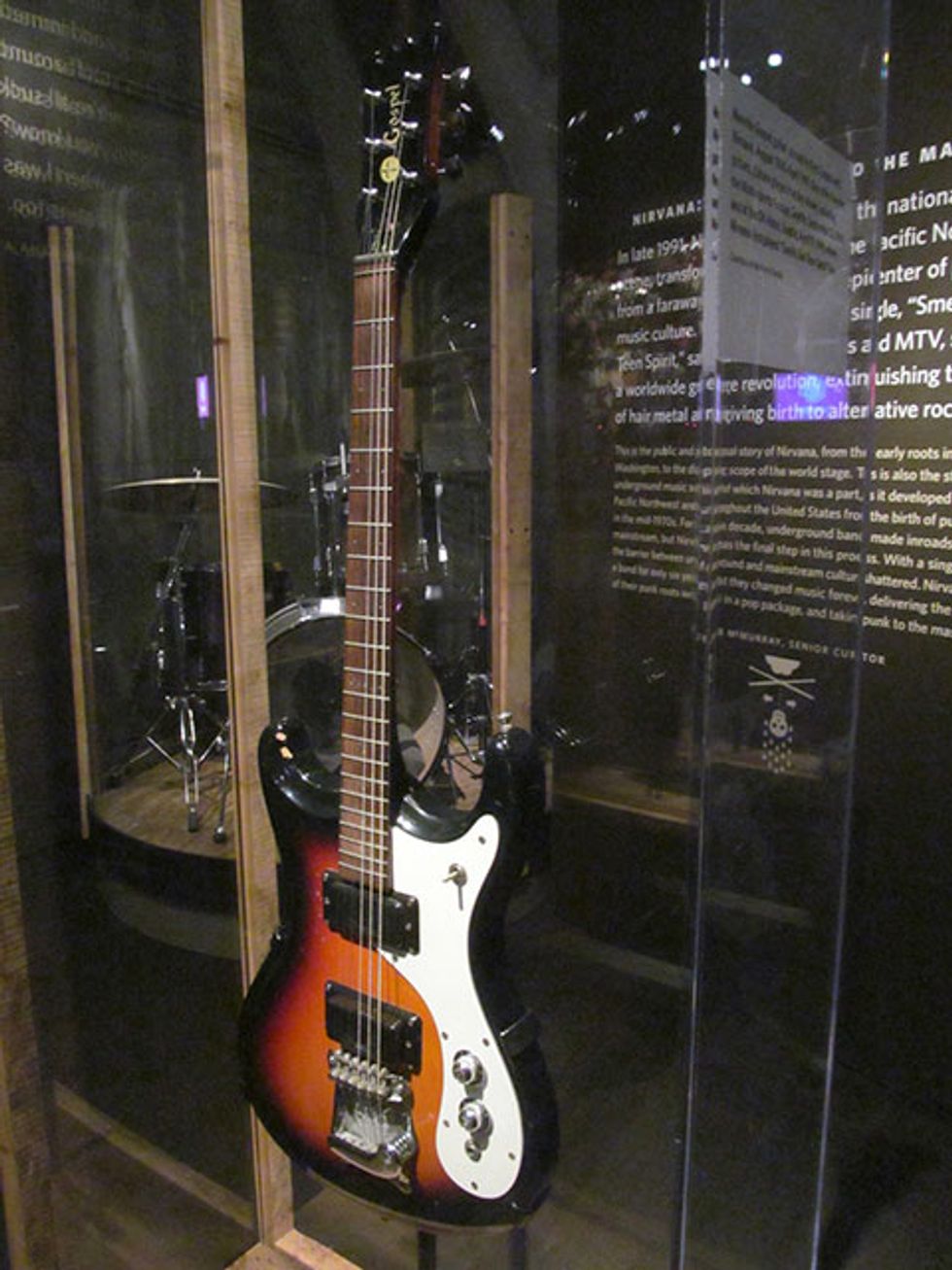Kurt Cobain's 1960s Mosrite Mark IV Gospel
