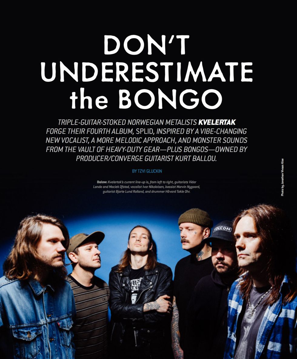 Kvelertak: “Don’t Underestimate the Bongo”