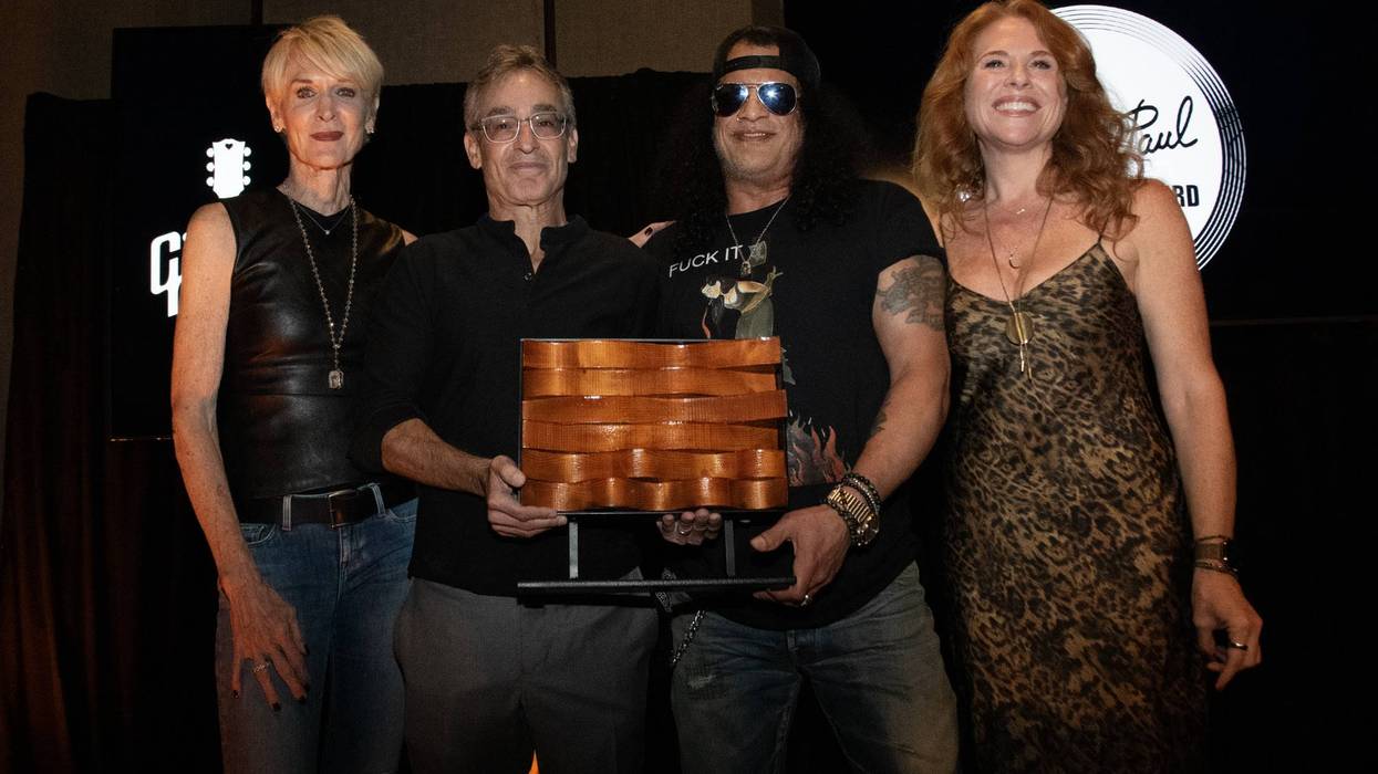 Slash Honored with 2026 Les Paul Spirit Award During Hollywood Celebration