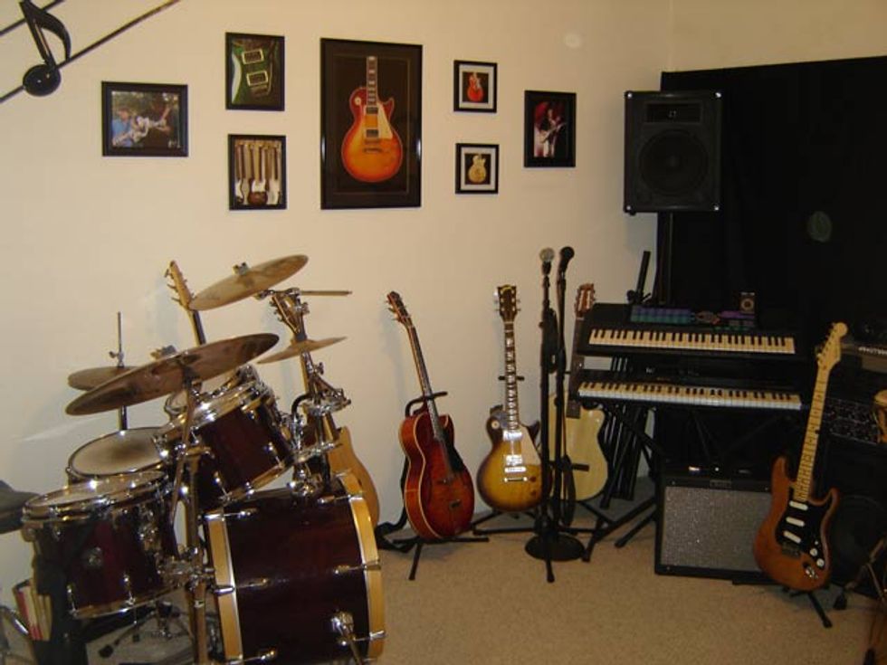 Lance Allyn's Home Studio