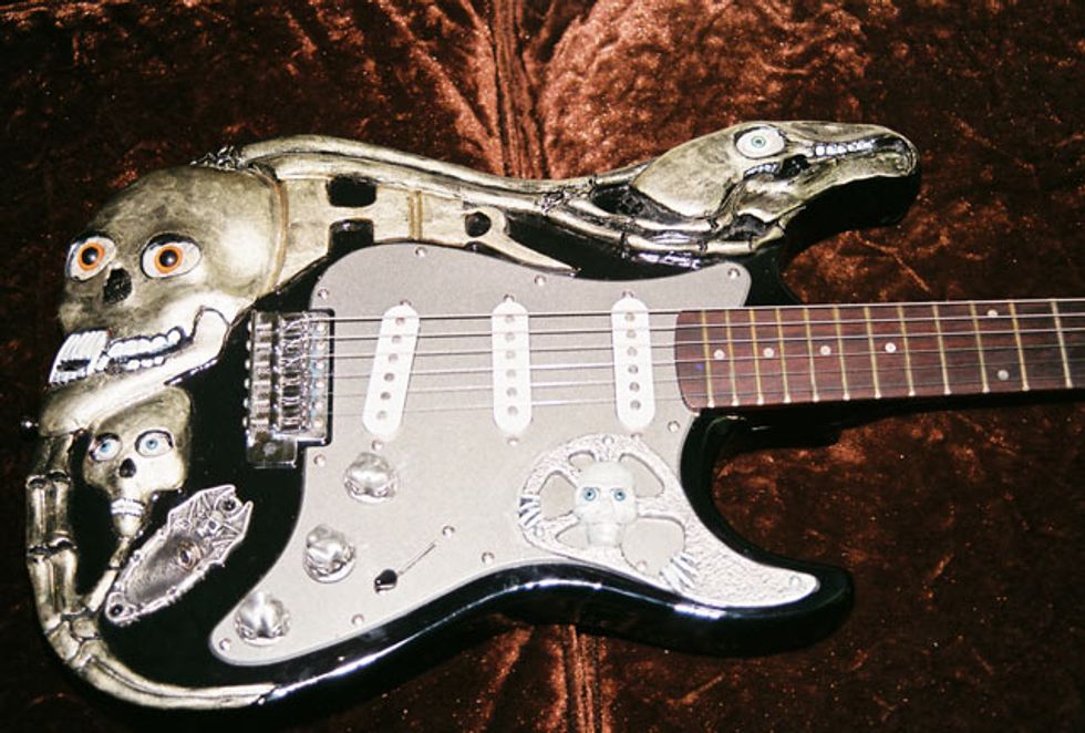 Larry Smiley's Skelocaster