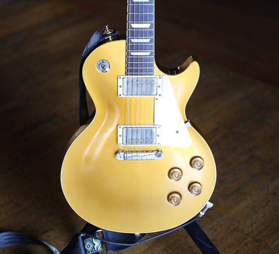 leo scala les paul goldtop
