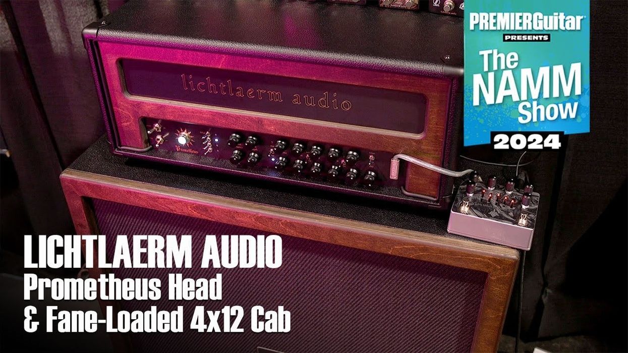 Lichtlaerm Audio Prometheus Head & Fane loaded 4x12 Cab Demo | NAMM 2024