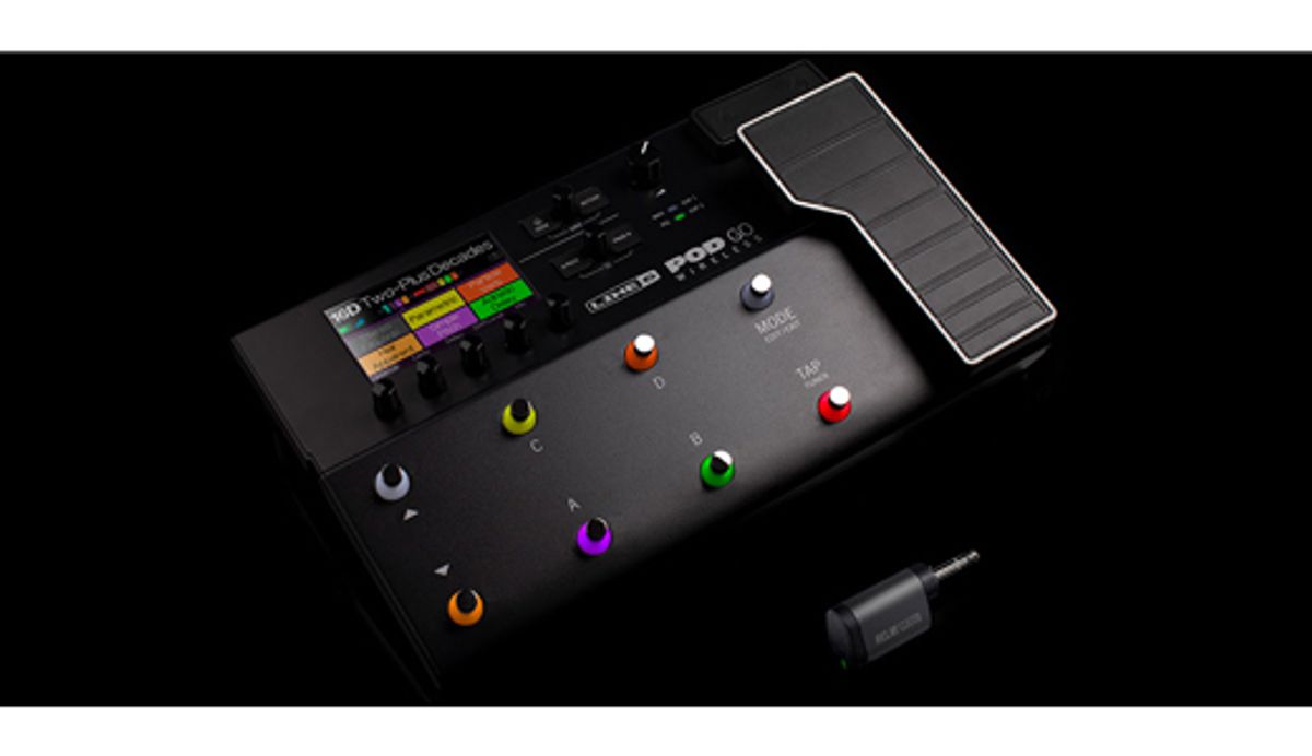Line 6 Launches the POD Go Wireless