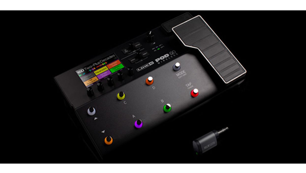 Line 6 Launches the POD Go Wireless