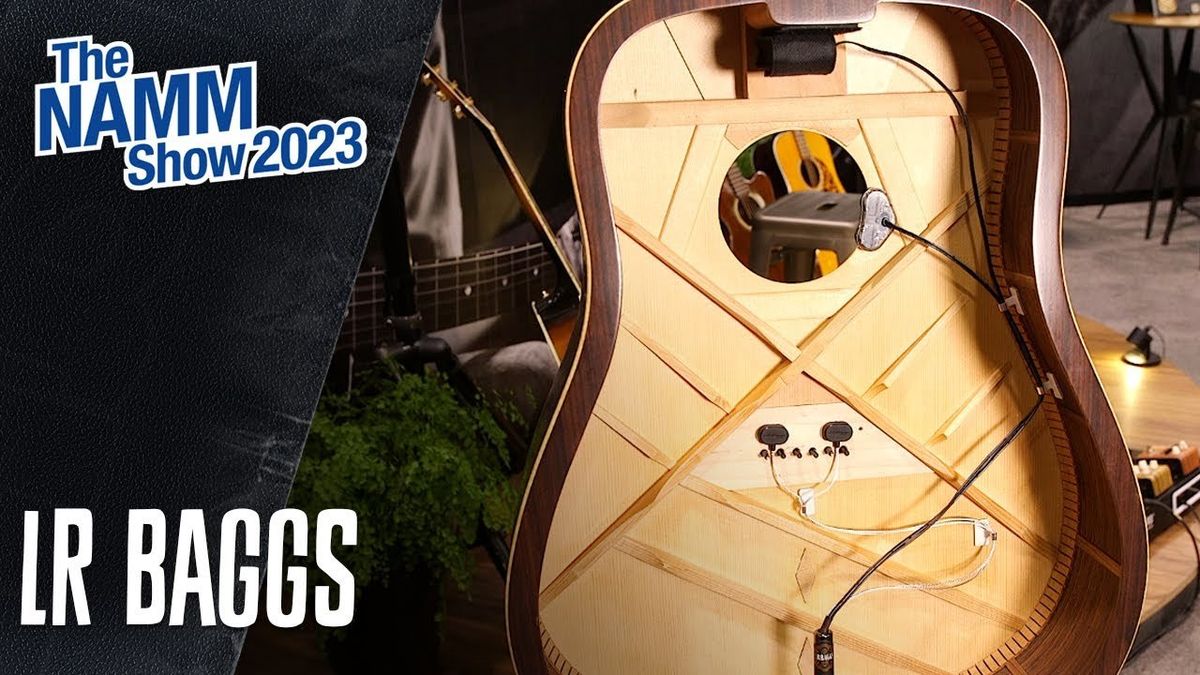 LR Baggs HiFi High Fidelity Acoustic Bridge Plate Pickup System Demo | NAMM 2023