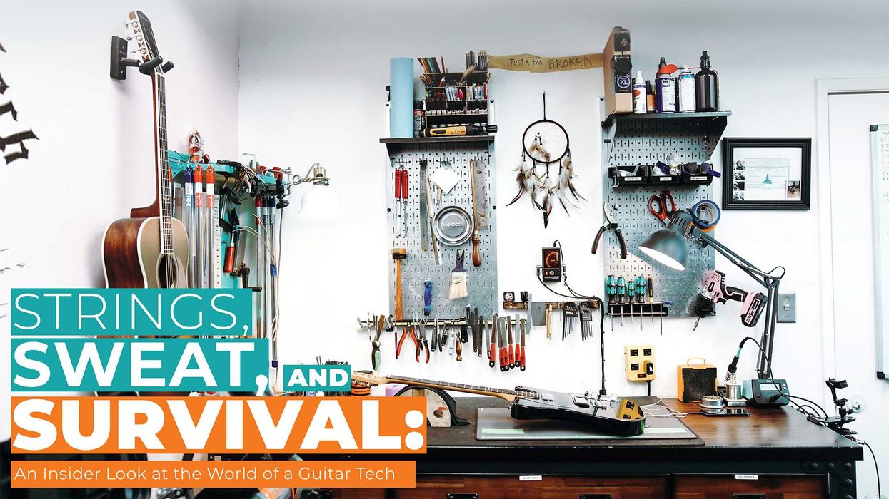 Strings, Sweat, and Survival: An Insider Look at the World of a Guitar Tech