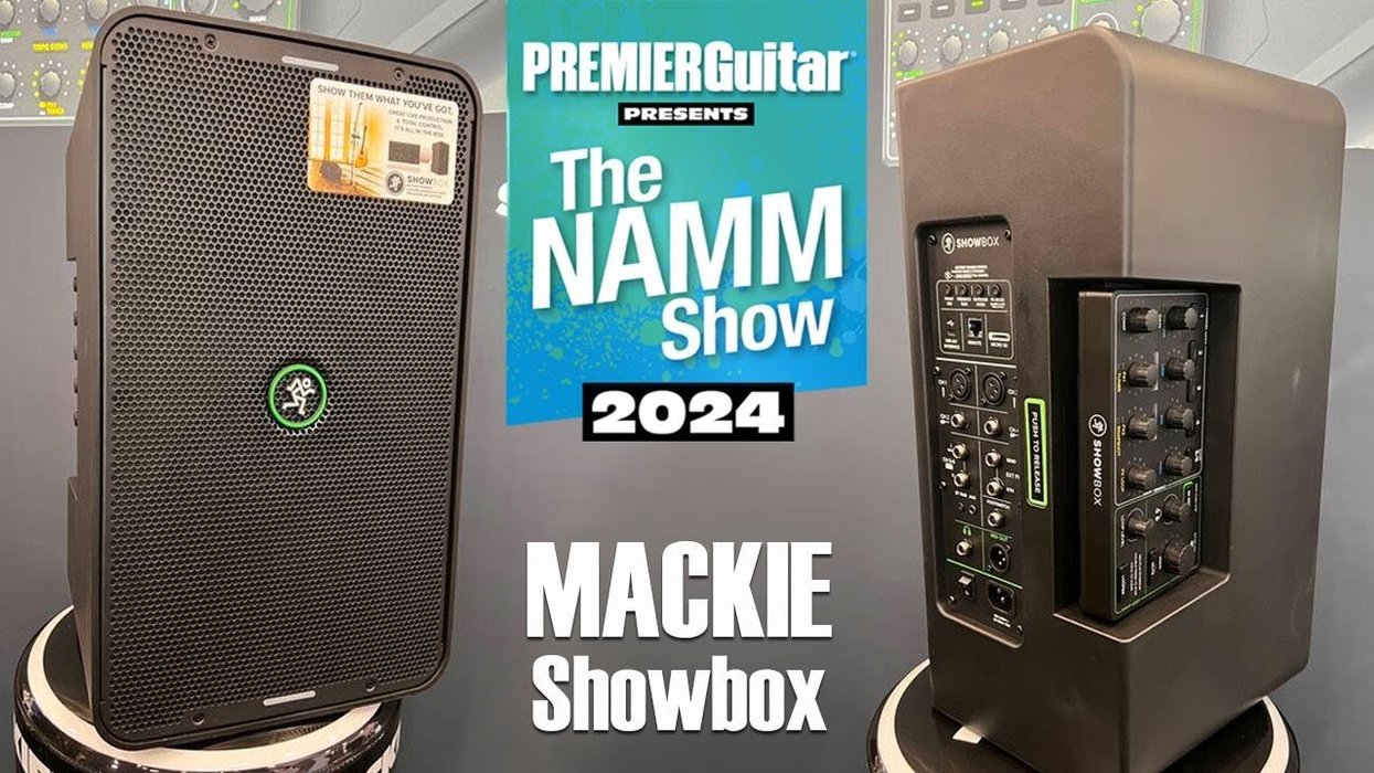 Mackie Showbox Demo | NAMM 2024 - Premier Guitar
