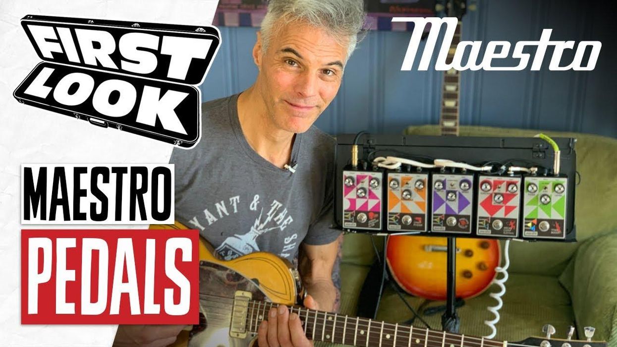 First Look: Maestro's Newest Pedals