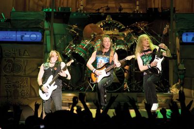 Who's Played the Most Iron Maiden Shows? Vocals, Guitar and Drums