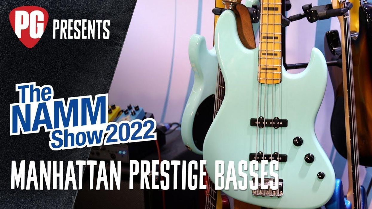 Manhattan Prestige Basses | NAMM 2022