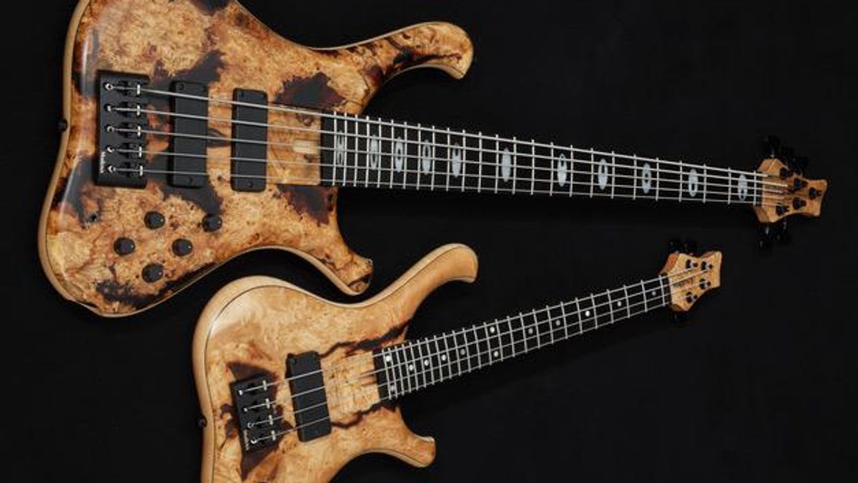 Marleaux bass guitars