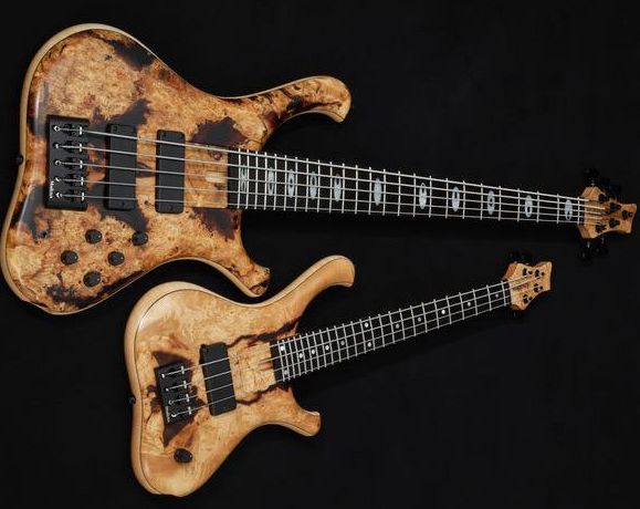 Marleaux bass guitars