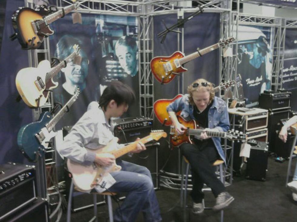 Matt Schofield and Tomo Fujita
