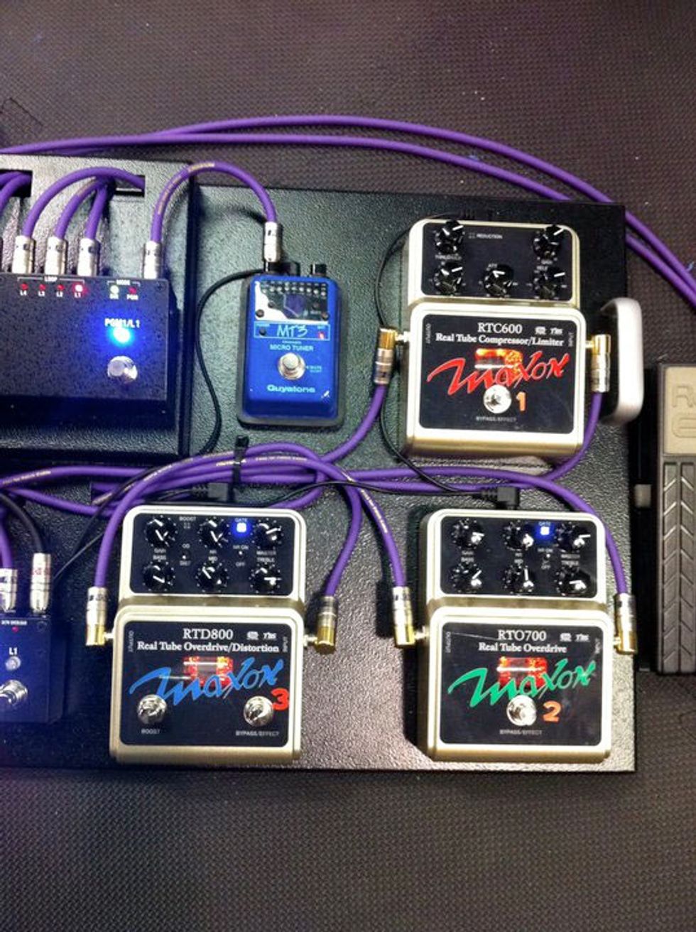 Maxon Real Tube pedals