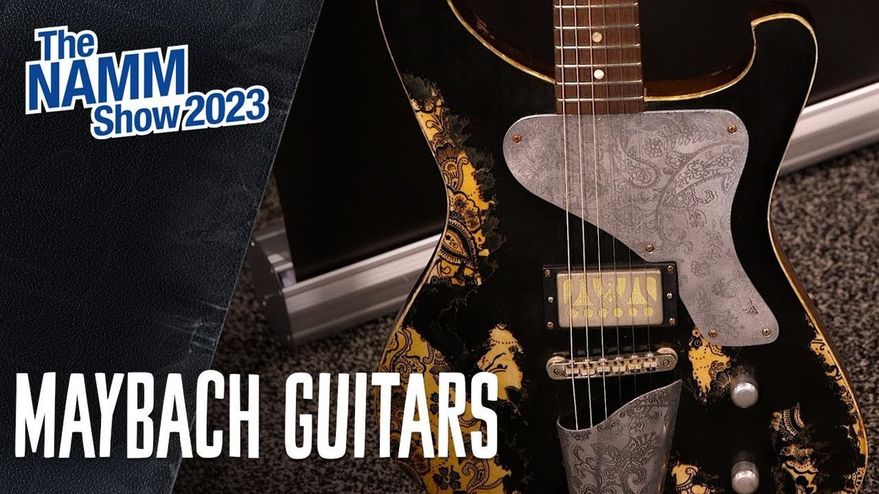 Maybach Guitars Baron Demo | NAMM 2023