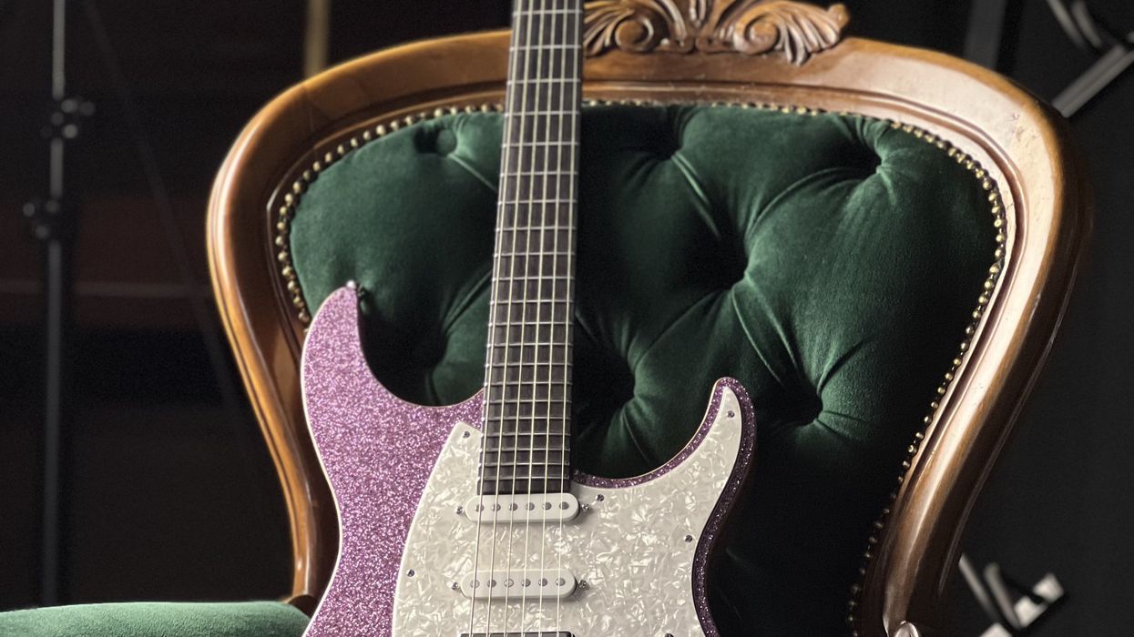 Mayones guitar electric