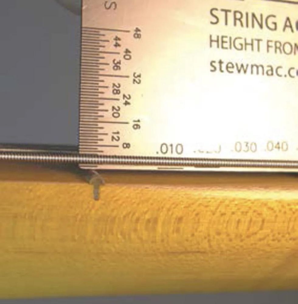 measuring neck relief