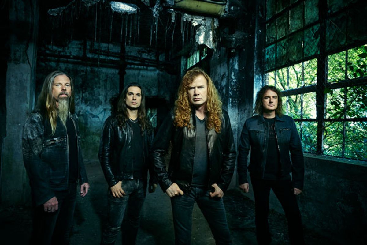 Megadeth’s Dave Mustaine and David Ellefson