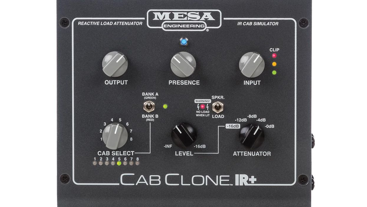 Mesa CabClone IR+ Reactive Load Attenuator & IR Cab Simulator