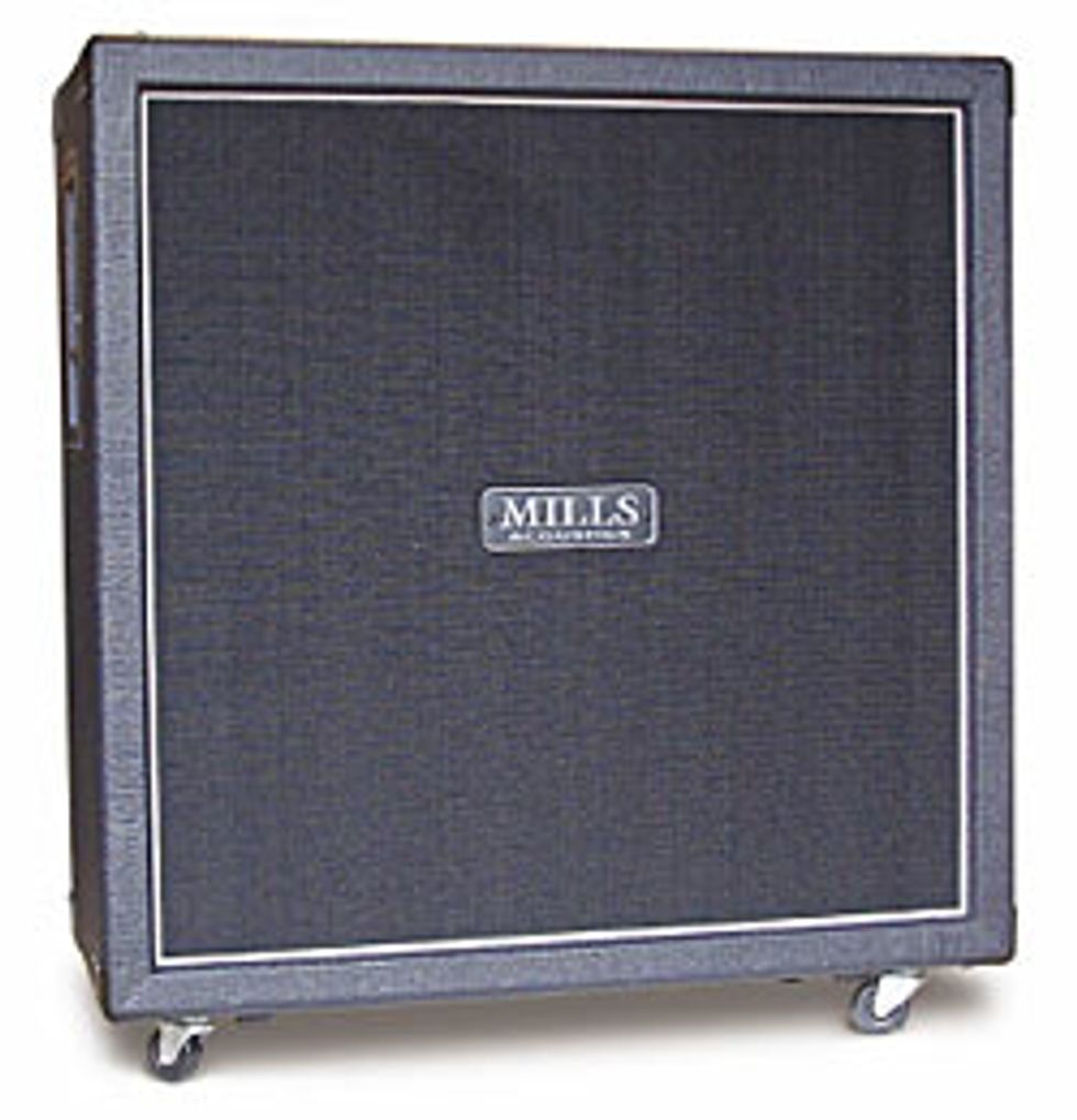 Mills Acoustics Afterburner 4x12 Cab