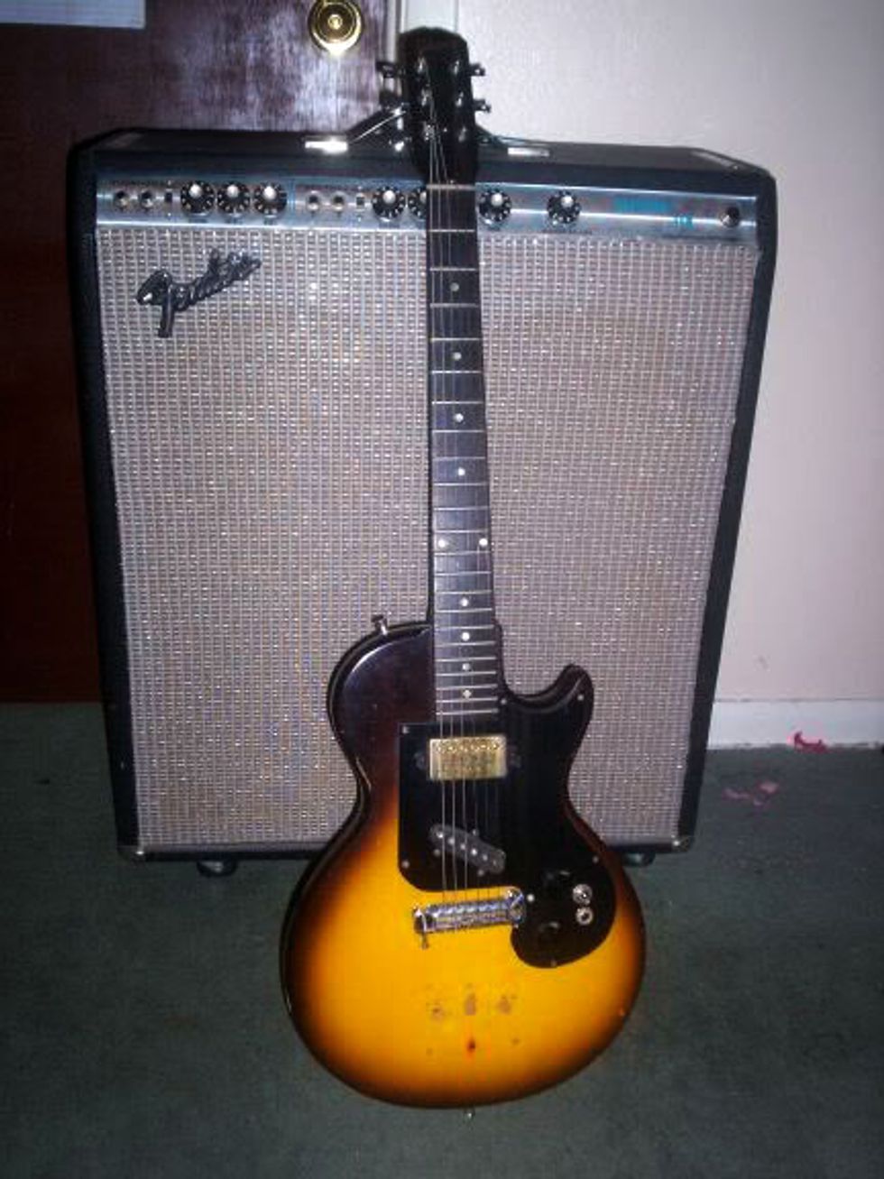 Mitch Kelly - 1961 Gibson Melody Maker and 1971 Fender Bass Ten