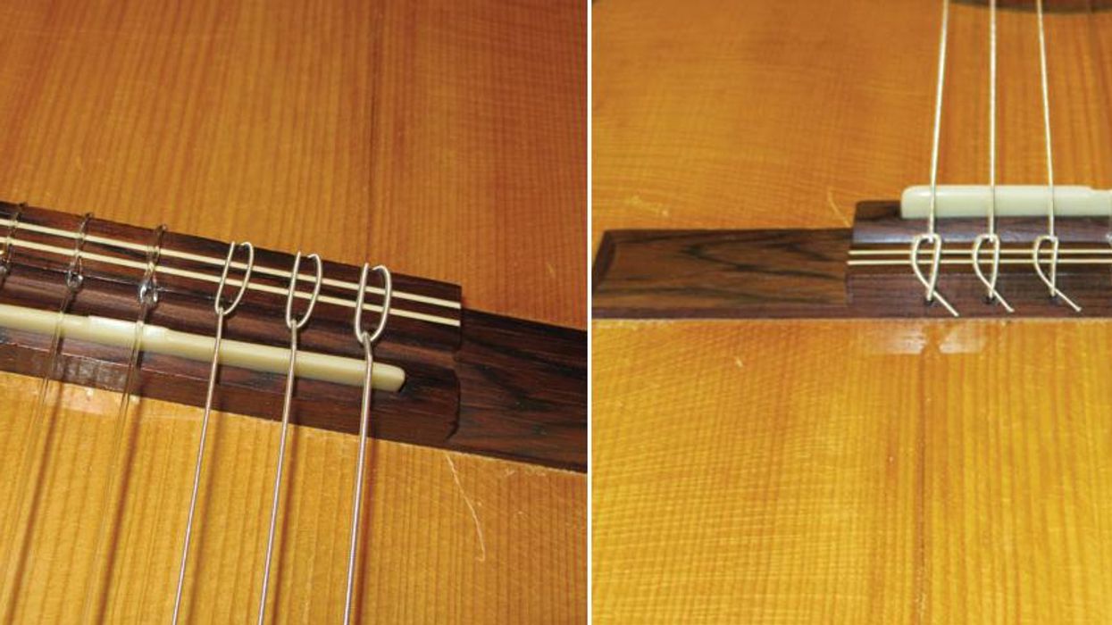 Mod Garage: Conquering Classical Guitar String-Changing Terror Photos 1 & 2