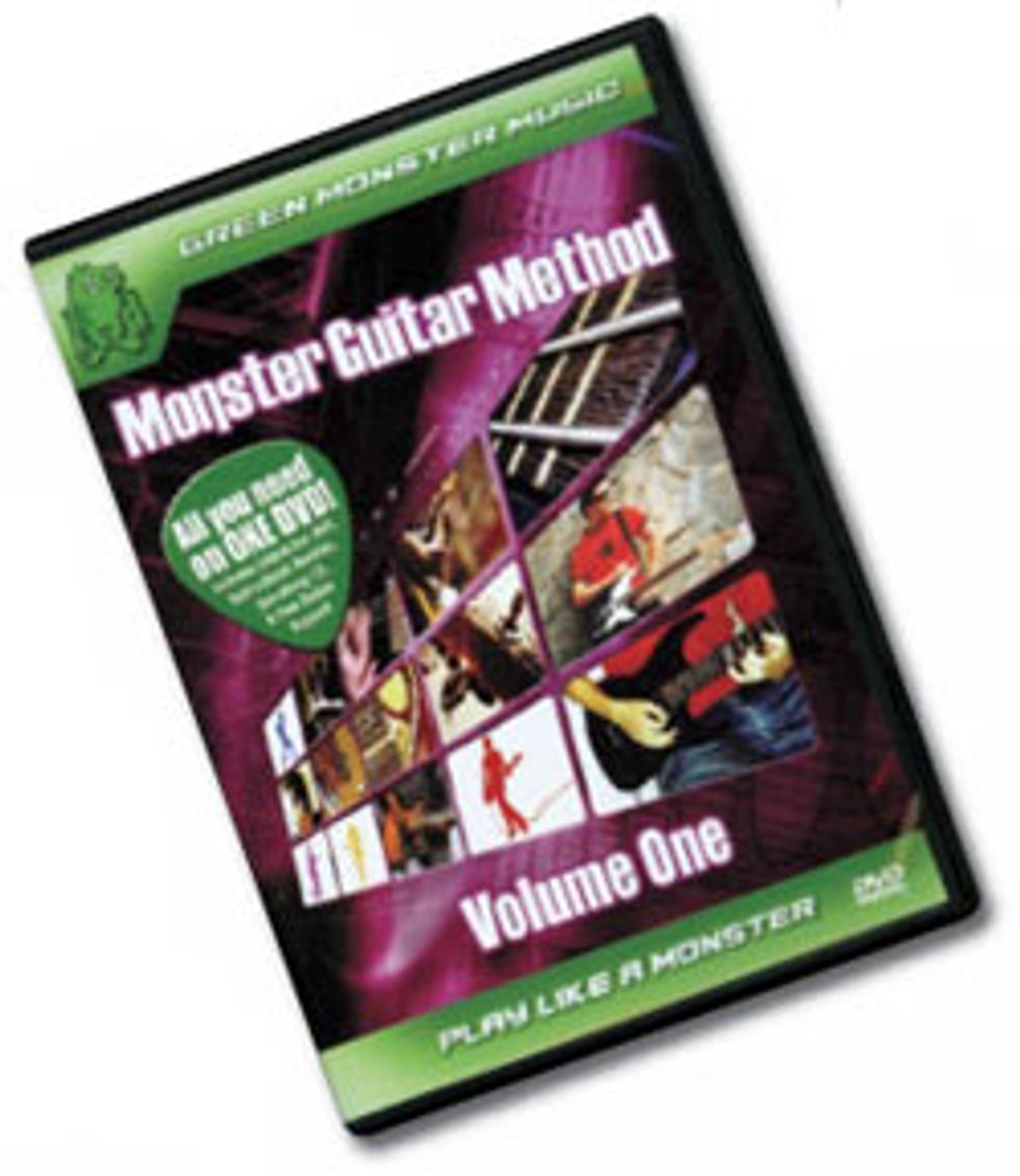 Monster Guitar Method Vol. 1  DVD/CD