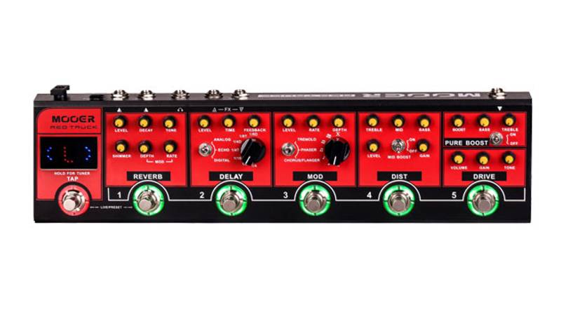 Mooer Audio Launches Red Truck & More Gear - Premier Guitar