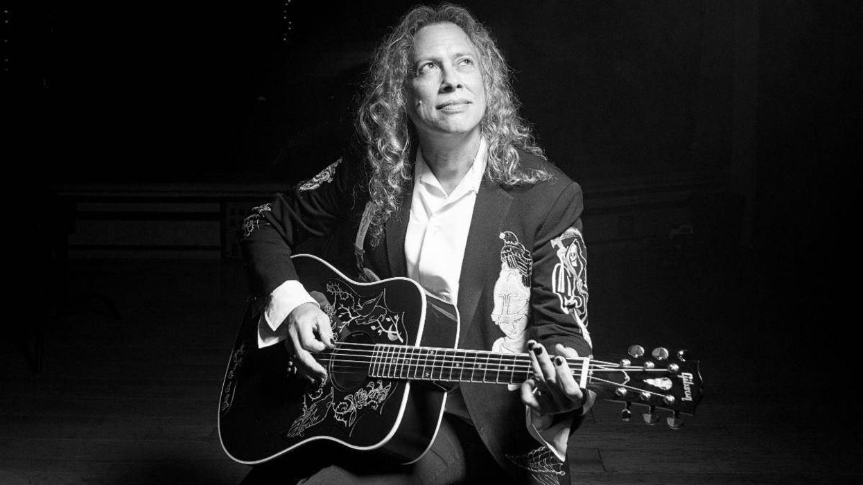 Gibson To Unveil The Limited-Edition Kirk Hammett Raven