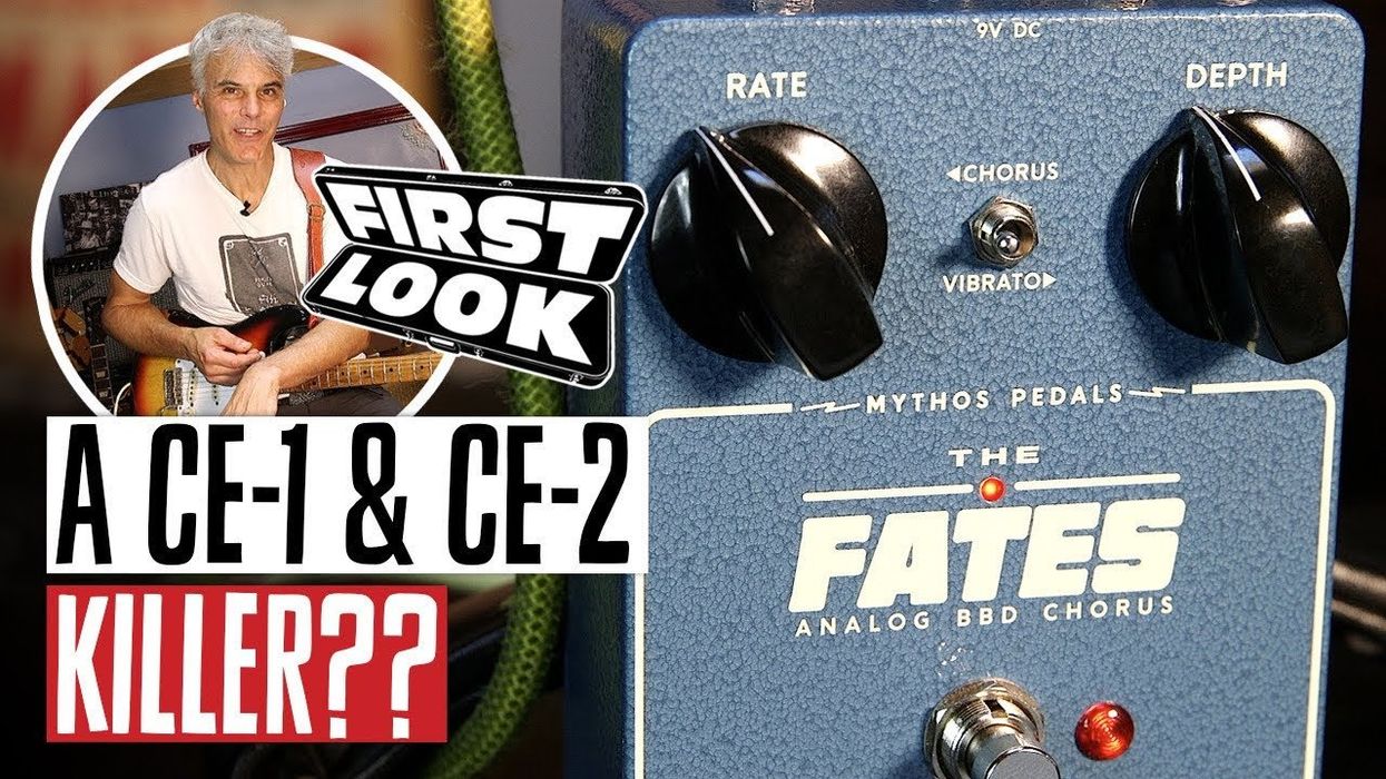 First Look: Mythos Pedals The Fates
