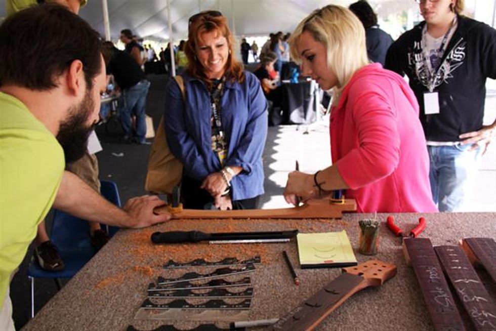 Neck Carving Demonstration