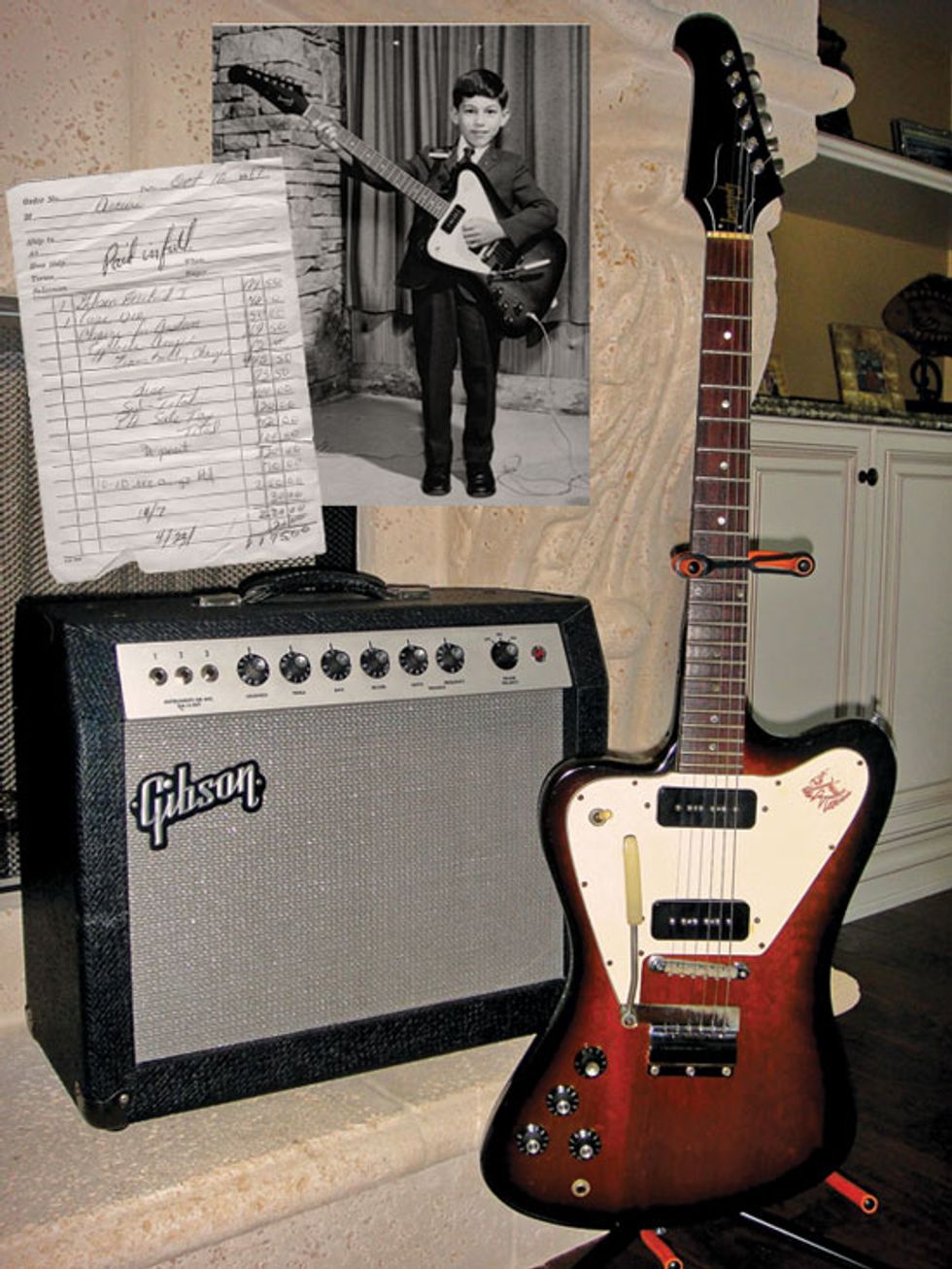 November - 1968 Gibson Reverse Series Firebird I and GA-15RVT Explorer Amp
