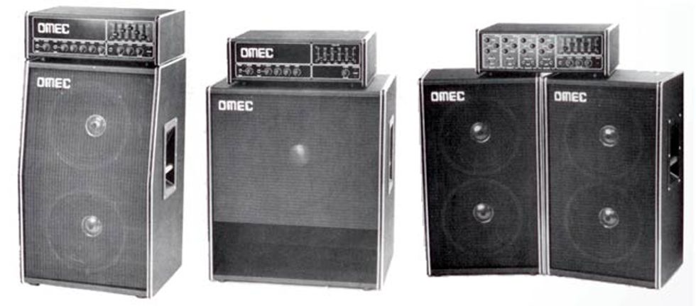 OMEC Amplifiers and Cabinets