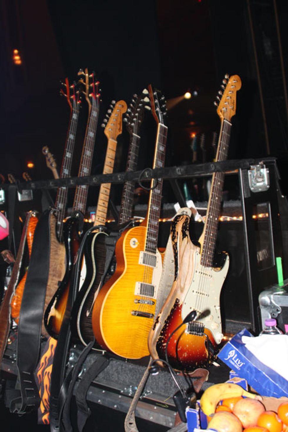 One of the many Experience Hendrix guitar boats