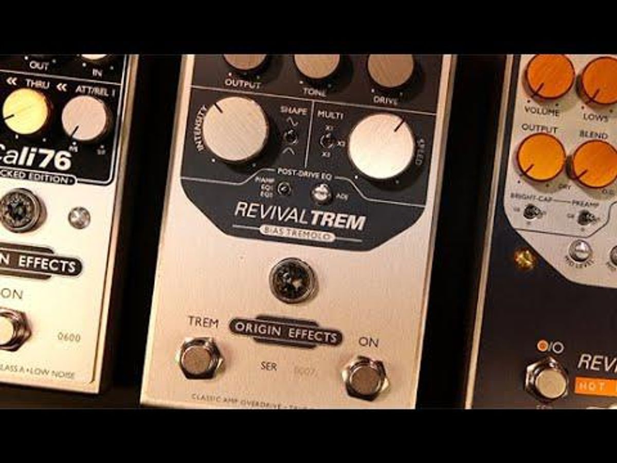 Origin Effects Deluxe61 & RevivalDRIVE Hot Rod Edition Demos | NAMM 2020