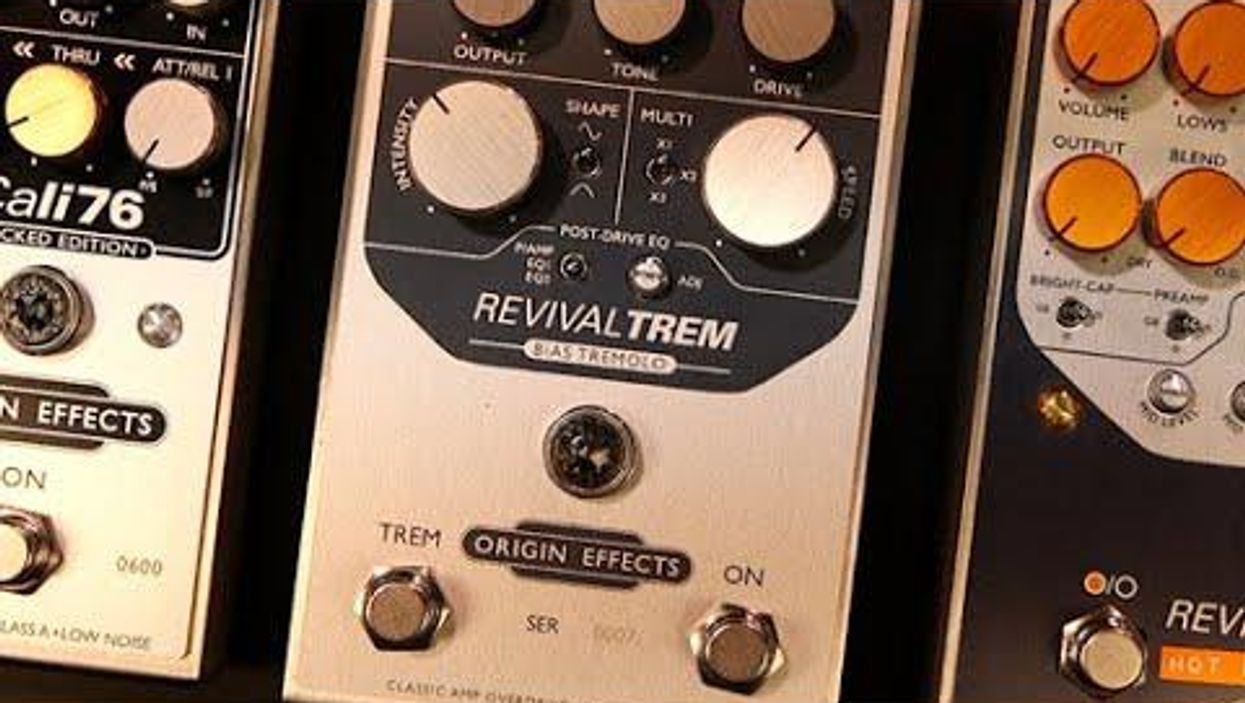 Origin Effects Deluxe61 & RevivalDRIVE Hot Rod Edition Demos | NAMM 2020