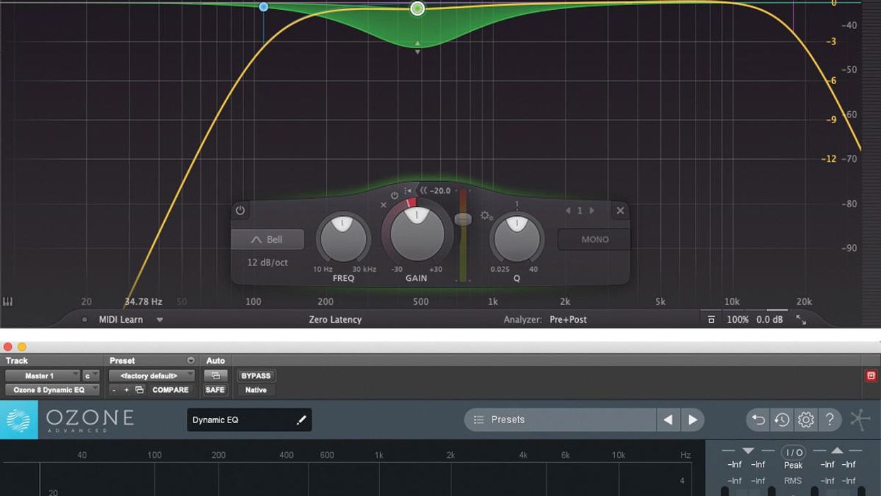 ozone audio software - dynamic eq