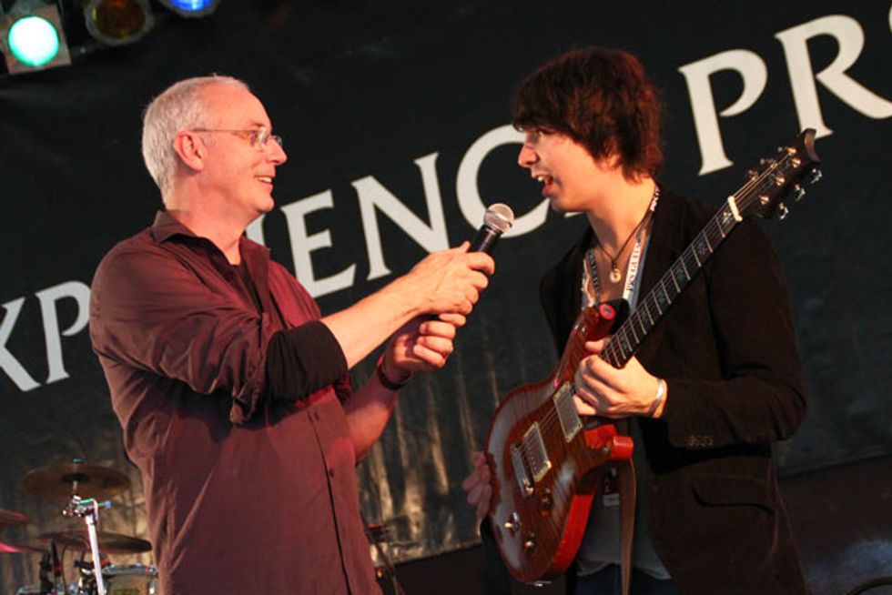 Paul Reed Smith and Davy Knowles