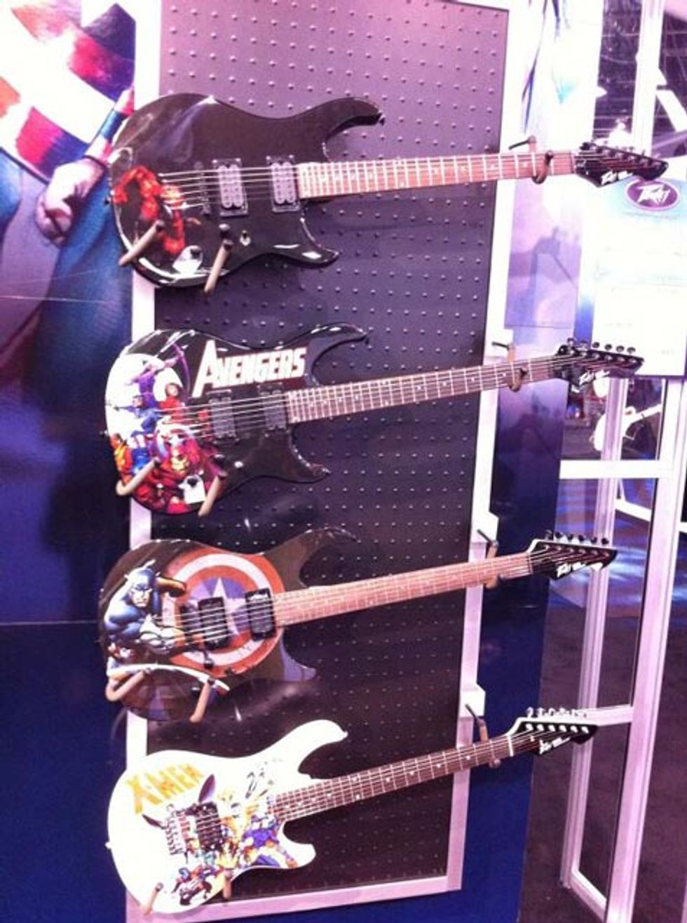 Peavey Comic Book Guitars
