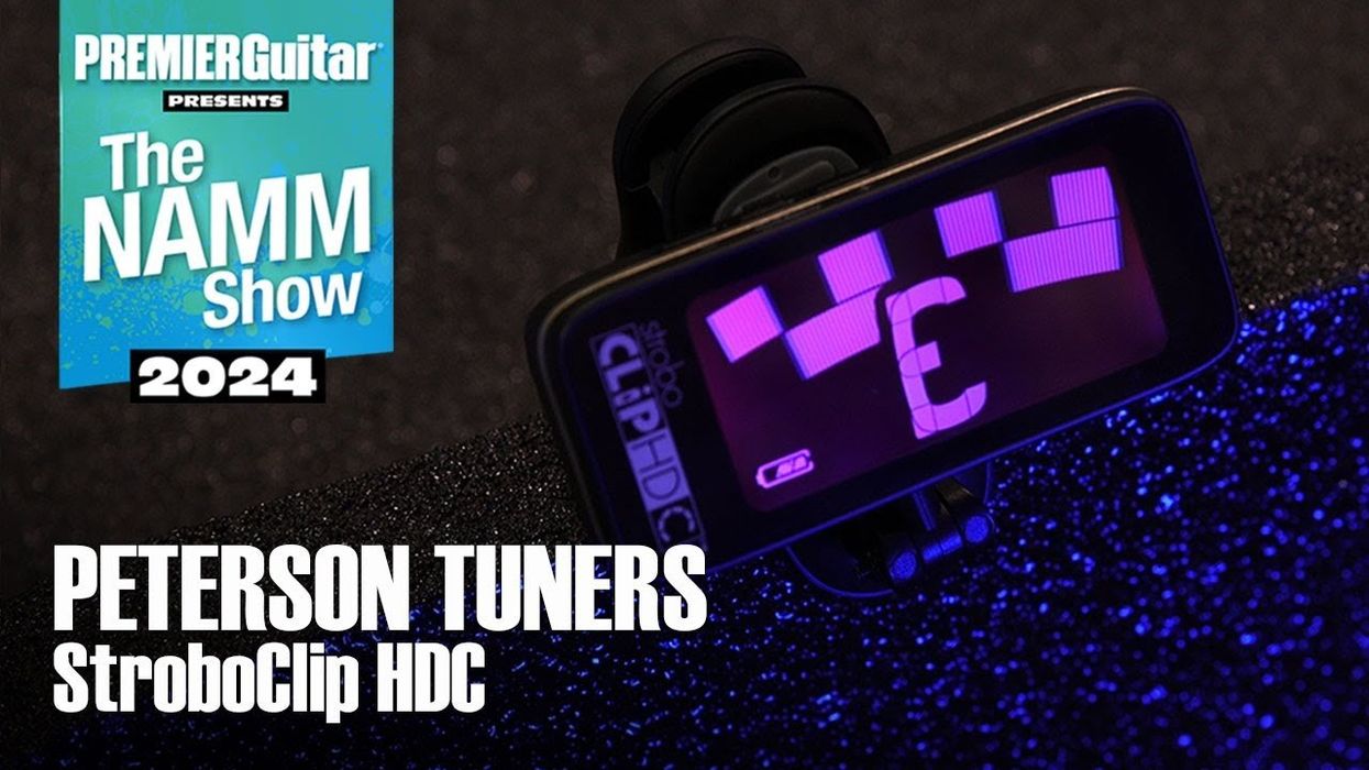 Peterson Tuners StroboClip HDC Demo | NAMM 2024
