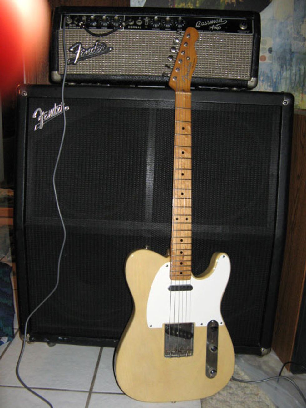 Phil Dennis - 1956 Telecaster and 1965 Fender Bassman