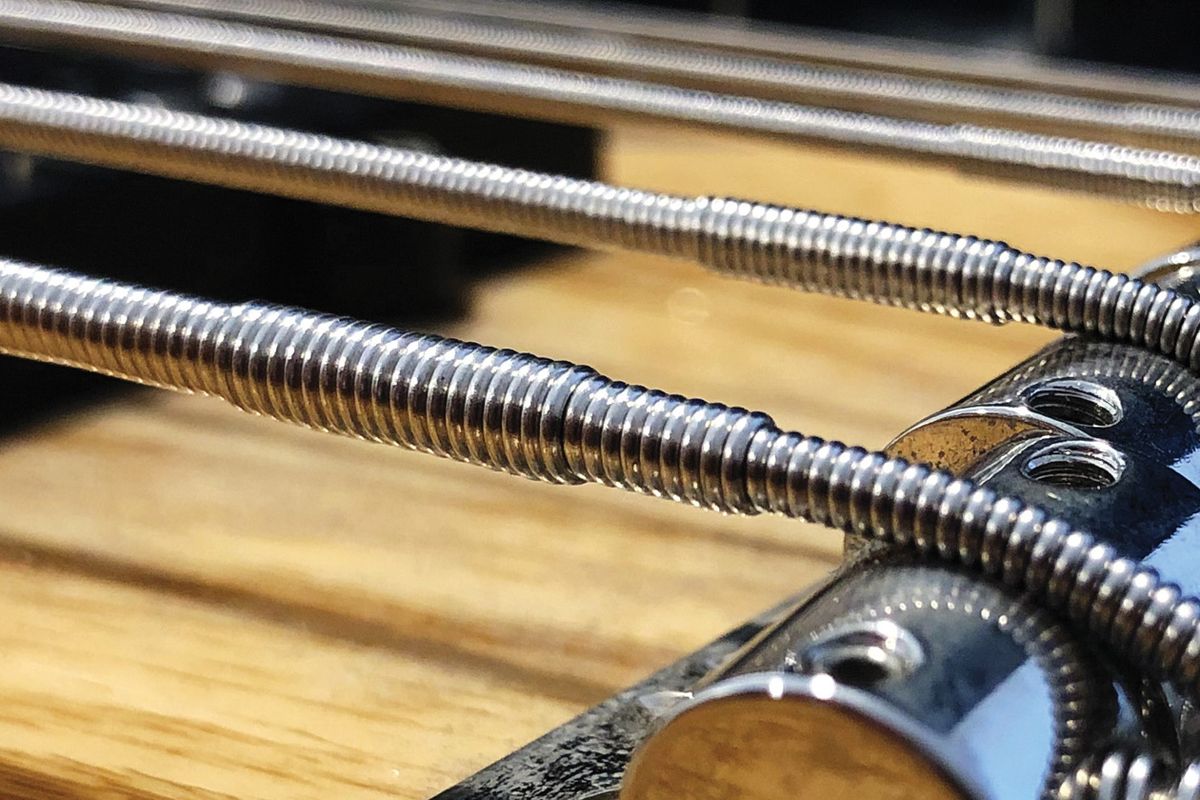 The Anatomy of a Bass String
