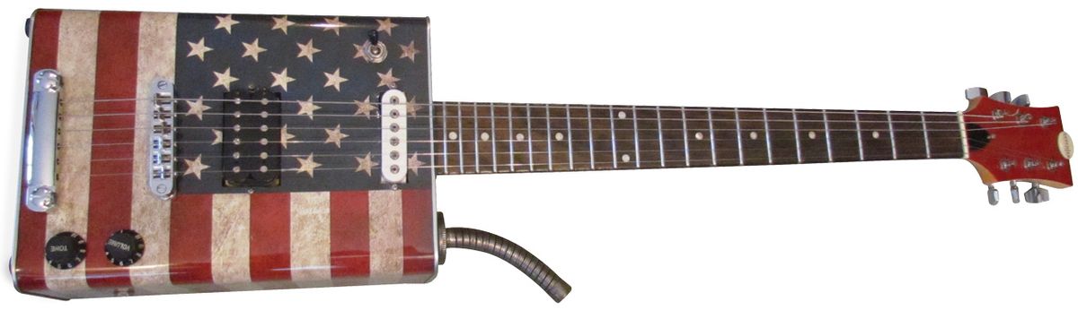 Will Ray’s Bottom Feeder: Bohemian “Old Glory” Oil-Can Guitar